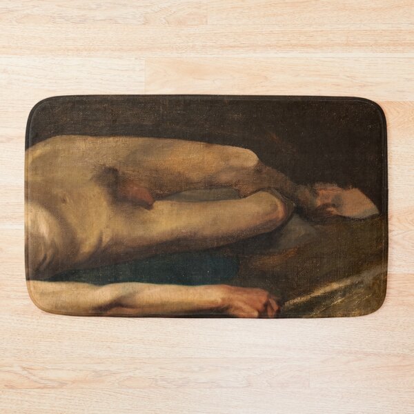 Item preview, Reclining Male Nude Academic Study designed and sold by artofuniverse.