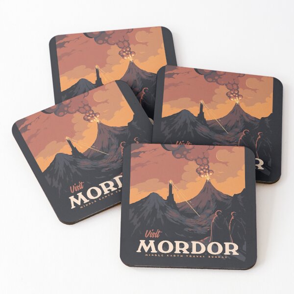 Item preview, Visit The Dark Lands – Volcano Adventure Art designed and sold by PosterFuel.