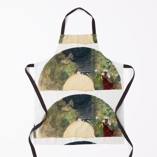 Item preview, Dancer in Red on a Fan designed and sold by artofuniverse.