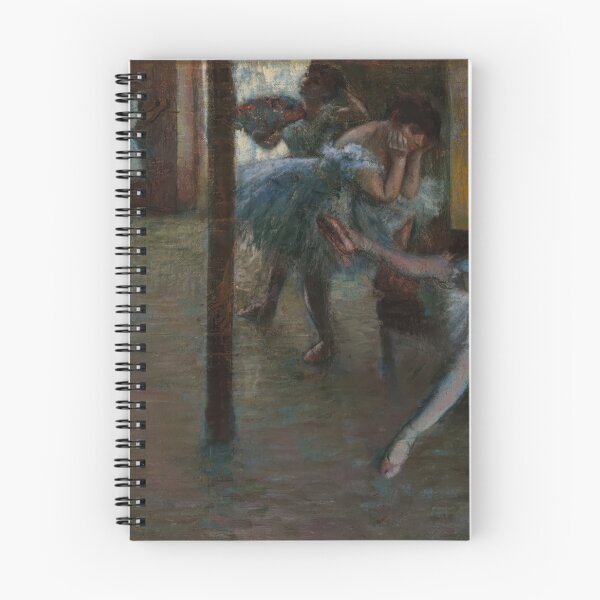 Item preview, Ballet Dancers Rehearsing in Blue Tutus designed and sold by artofuniverse.