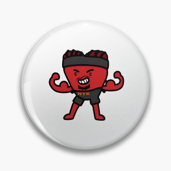 Item preview, Josh Hart New York Knicks Heart mascot NBA paint designed and sold by NBHamRadio.