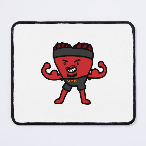 Item preview, Josh Hart New York Knicks Heart mascot NBA paint designed and sold by NBHamRadio.