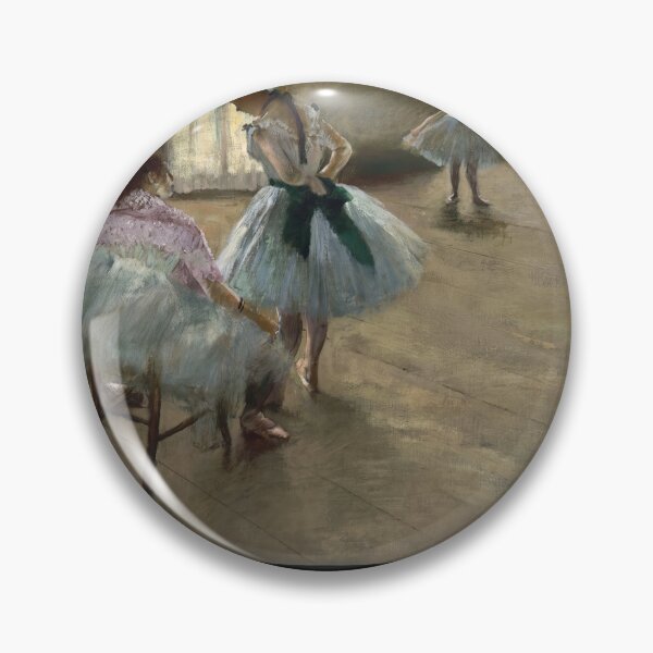Item preview, Ballet Dancers Resting in Rehearsal Studio designed and sold by artofuniverse.