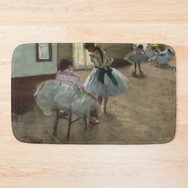 Item preview, Ballet Dancers Resting in Rehearsal Studio designed and sold by artofuniverse.