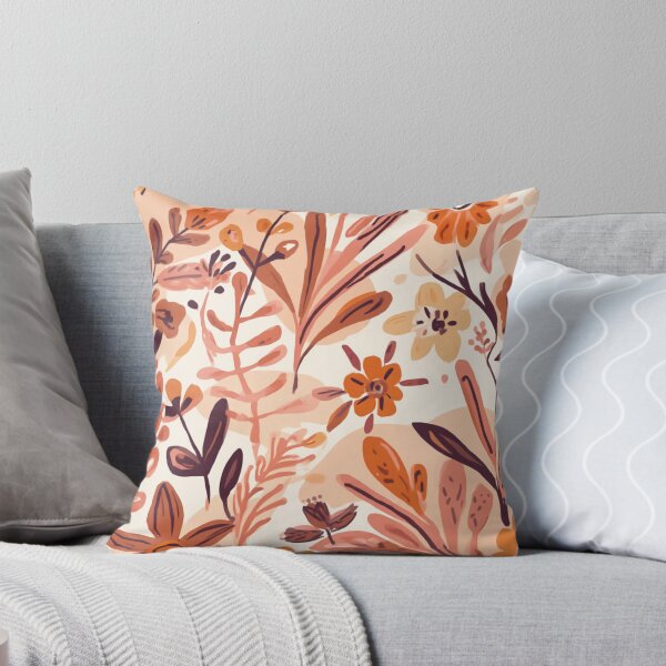 Item preview, Autumn Botanical Pattern – Warm Floral & Leaf Illustration designed and sold by My Gluten Free Life UK.