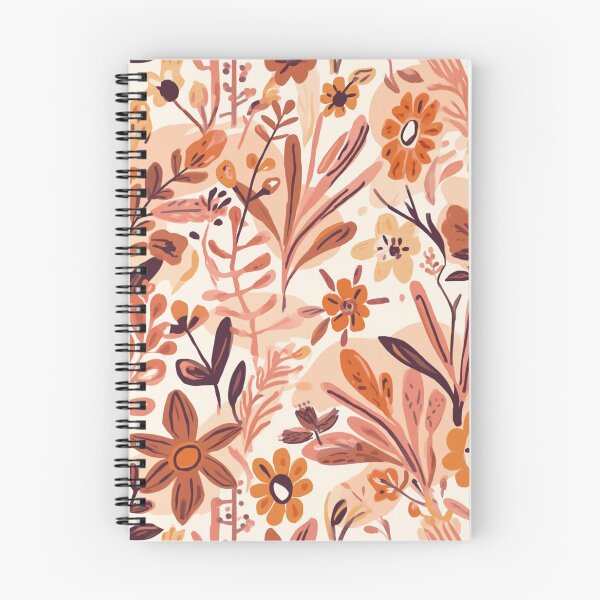 Item preview, Autumn Botanical Pattern – Warm Floral & Leaf Illustration designed and sold by My Gluten Free Life UK.