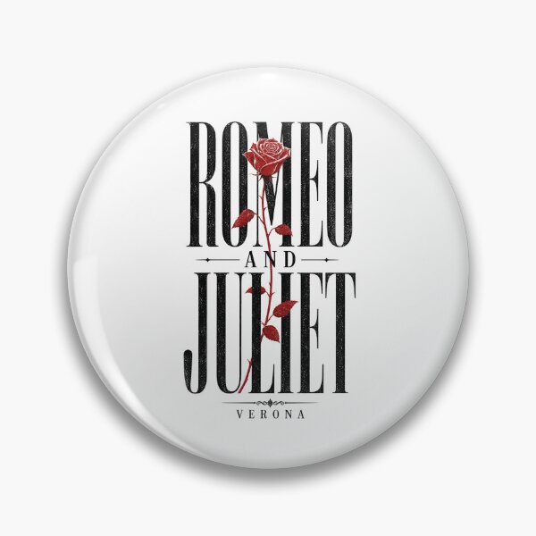 Item preview, Romeo and Juliet Verona Distressed Typographic Rose Art designed and sold by Fenay Designs.