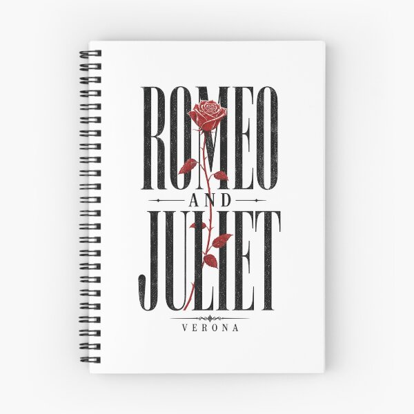 Item preview, Romeo and Juliet Verona Distressed Typographic Rose Art designed and sold by Fenay Designs.
