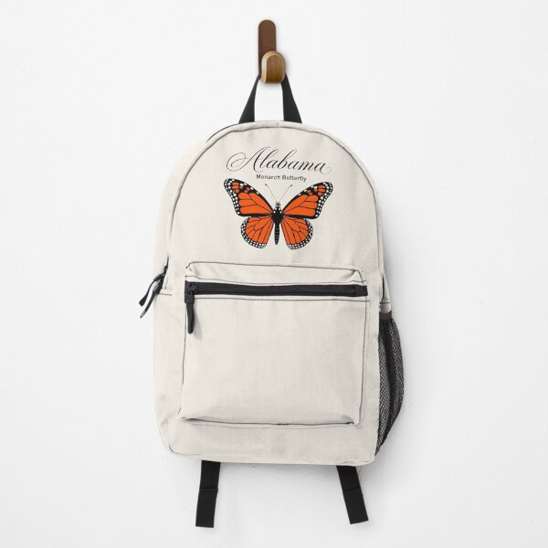 Item preview, Alabama Monarch Butterfly Retro Poster designed and sold by The-Drip-Studio.