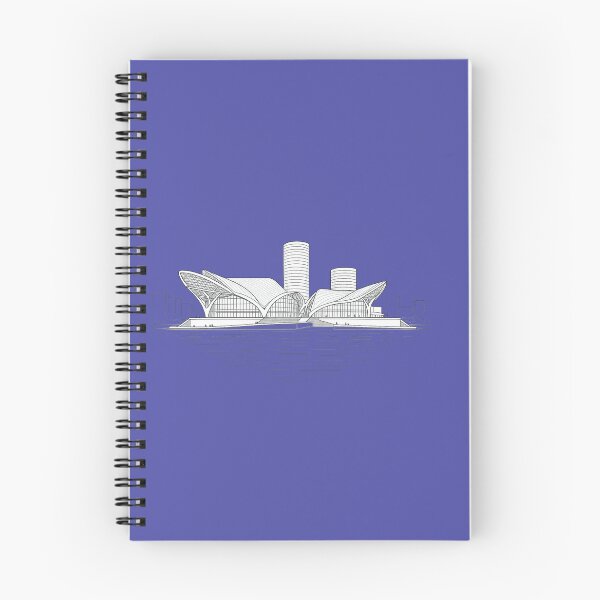 Item preview, Zhuhai Civic Art Center – Black & White Architectural Line Art designed and sold by SiseonStudio.