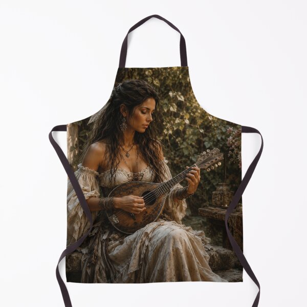 Artikelvorschau, Bezaubernder Mandolinenspieler in einem geheimen Garten entworfen und verkauft von photoparadise22.
