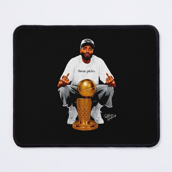 Item preview, Funny Trophy Mikal Bridges Middle Finger New York Knicks Basketball designed and sold by NBHamRadio.