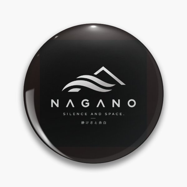 Item preview, NAGANO Silence and Space Logo | Japanese Minimalist Outdoor Brand Graphic | Modern Technical Apparel Design designed and sold by SiseonStudio.