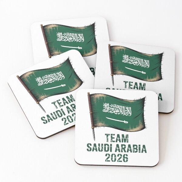 Item preview, Team Saudi Arabia 2026 Soccer Fan T-Shirt V4 designed and sold by DBWStudios.