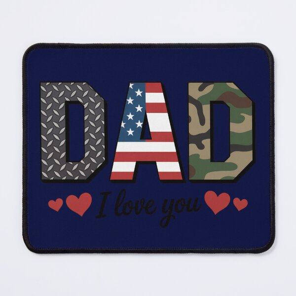 Item preview, American Flag Blue Collar Father Tee designed and sold by Log77.