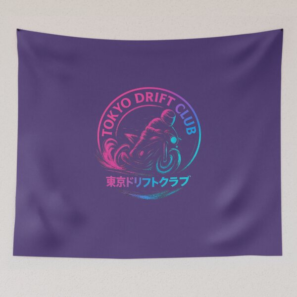 Item preview, Tokyo Drift Club 東京ドリフトクラブ – Neon Ride designed and sold by SiseonStudio.