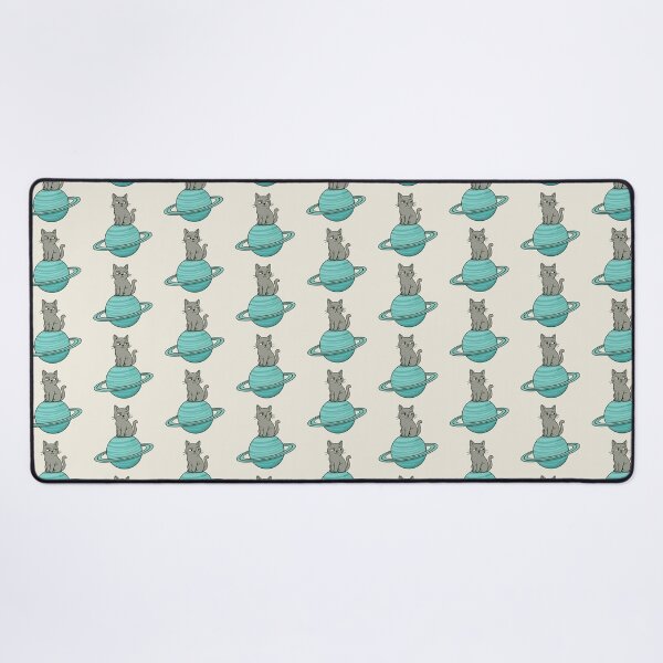 Item preview, Suspicious Gray Cat Sitting on Uranus Funny Space Planet Design designed and sold by American Spirit.