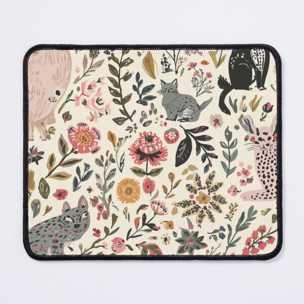 Item preview, Woodland Wildlife Pattern – Forest Animals & Wildflowers Design designed and sold by My Gluten Free Life UK.