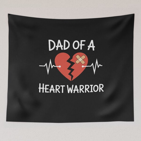 Item preview, Dad of a Heart Warrior designed and sold by Log77.