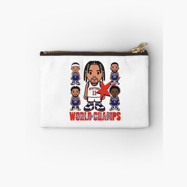 Item preview, Jalen Brunson Josh Hart Og Anunoby Mitchell Robinson World Champs New York Knicks designed and sold by NBHamRadio.