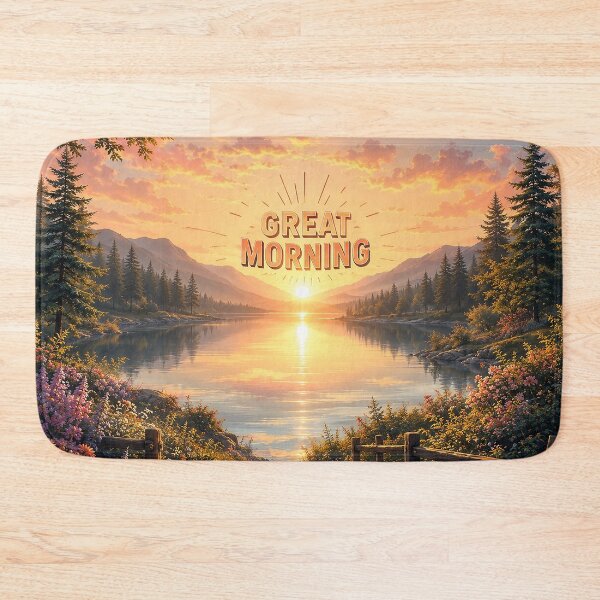 Item preview, Golden Sunrise Morning Path designed and sold by BlissBlvdShop.