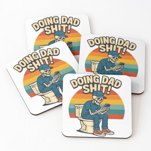 Item preview, Doing Dad Shit Toilet Tee designed and sold by Log77.