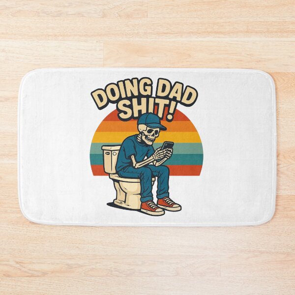 Item preview, Doing Dad Shit Toilet Tee designed and sold by Log77.