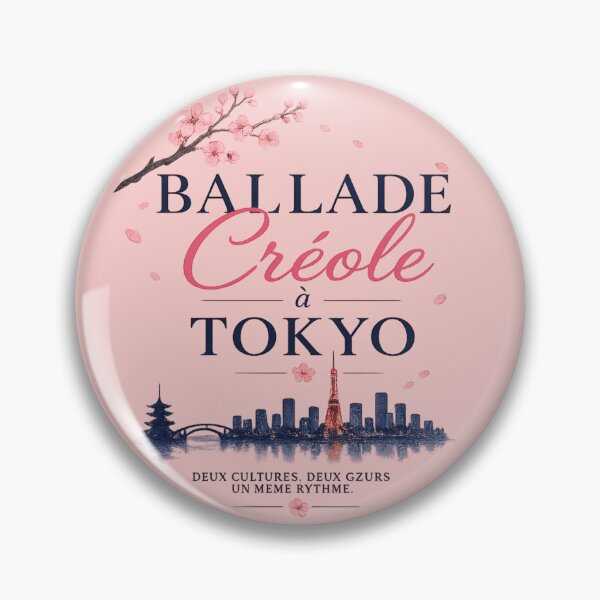 Item preview, Ballade Créole à Tokyo – Japanese Minimalist Romance Aesthetic Design designed and sold by SiseonStudio.