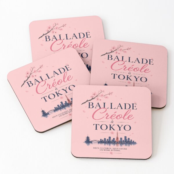 Item preview, Ballade Créole à Tokyo – Japanese Minimalist Romance Aesthetic Design designed and sold by SiseonStudio.