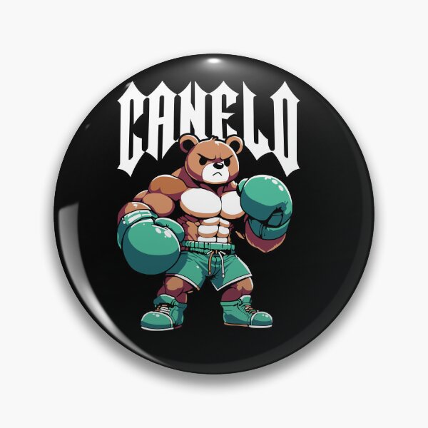 Item preview, Canelo Boxing Bear Mascot Fighter Cartoon Graphic designed and sold by MARIASDESIGNSS.