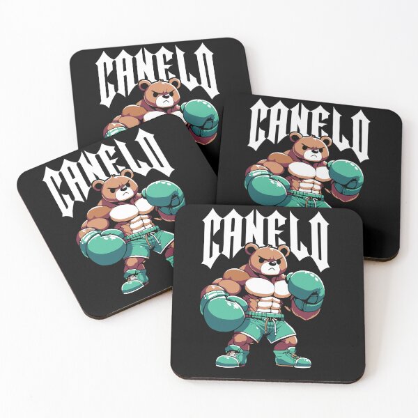 Item preview, Canelo Boxing Bear Mascot Fighter Cartoon Graphic designed and sold by MARIASDESIGNSS.