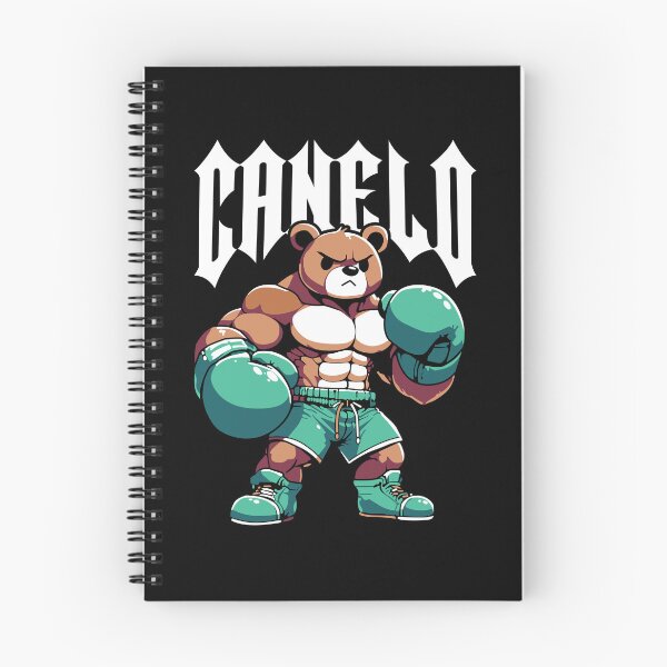 Item preview, Canelo Boxing Bear Mascot Fighter Cartoon Graphic designed and sold by MARIASDESIGNSS.
