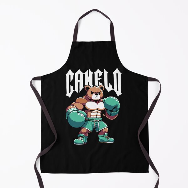 Item preview, Canelo Boxing Bear Mascot Fighter Cartoon Graphic designed and sold by MARIASDESIGNSS.