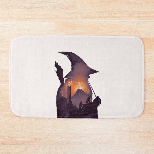 Item preview, The Grey Wanderer – Fantasy Journey Silhouette Art designed and sold by PosterFuel.