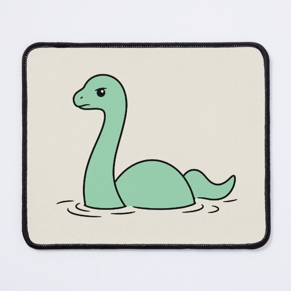 Item preview, Mint Green Loch Ness Monster Design designed and sold by American Spirit.