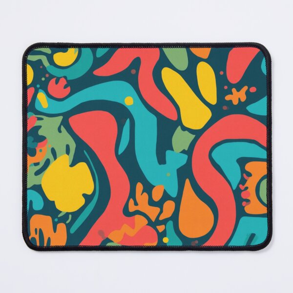 Item preview, Organic Abstract Pattern – Colourful Modern Biomorphic Design designed and sold by My Gluten Free Life UK.