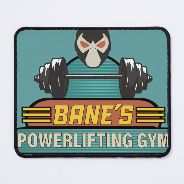 Item preview, Bane's Powerlifting Gym Break Your Limits Retro Fitness Design designed and sold by pstrength.