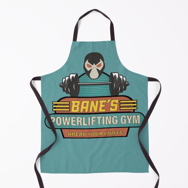Item preview, Bane's Powerlifting Gym Break Your Limits Retro Fitness Design designed and sold by pstrength.