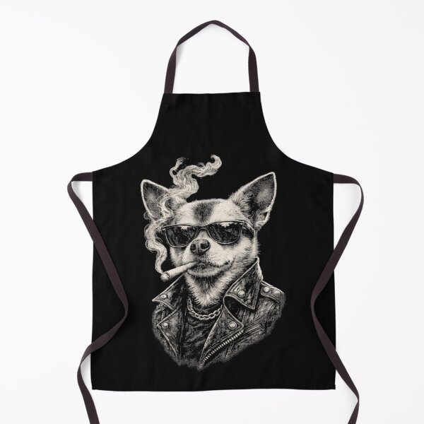 Item preview, Rebel Chihuahua Dog Sunglasses Leather Jacket Pet Owner designed and sold by AmaXONIC.
