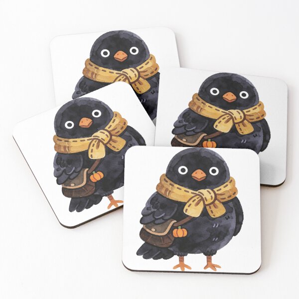 Item preview, Raven Sticker | Gothic Cottagecore Bird designed and sold by AillustriaAK.