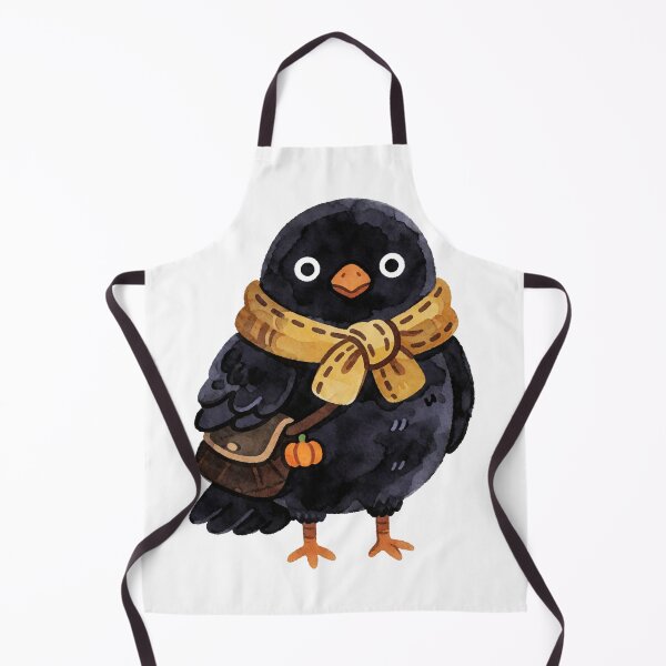 Item preview, Raven Sticker | Gothic Cottagecore Bird designed and sold by AillustriaAK.