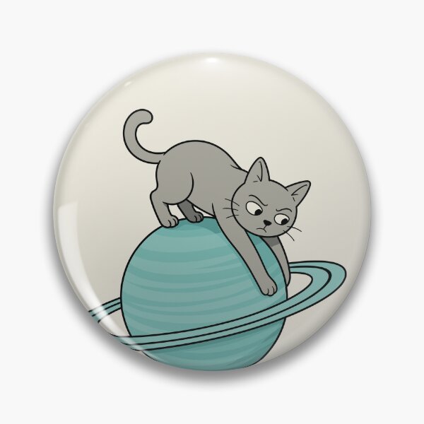 Item preview, Curious Cat on Uranus Funny Space Design designed and sold by American Spirit.