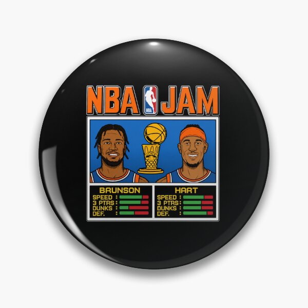 Item preview, Josh Hart Jalen Brunson 2026 Knicks Champions Vintage designed and sold by NBHamRadio.