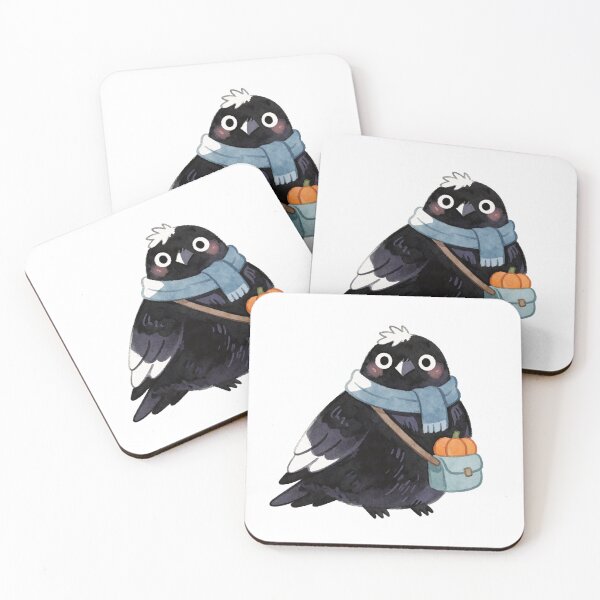 Item preview, Raven Sticker | Gothic Cottagecore Bird designed and sold by AillustriaAK.