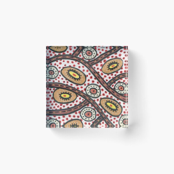 Item preview, Cellular Abstract Acrylic designed and sold by Heatherian.