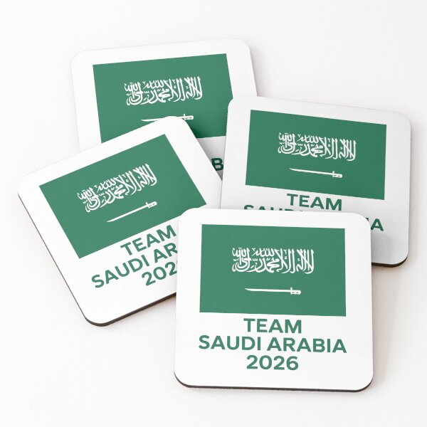 Item preview, Team Saudi Arabia 2026 Soccer Fan T-Shirt V7 designed and sold by DBWStudios.