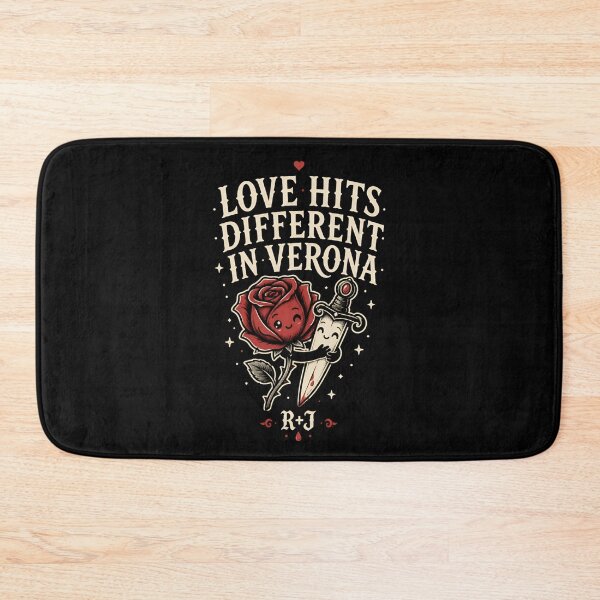 Item preview, Love Hits Different In Verona Cute Rose Dagger Art designed and sold by Fenay Designs.