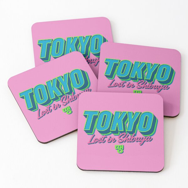 Item preview, Title: Tokyo Lost in Shibuya × 땡 DDAENG – Retro 3D Japan Design designed and sold by SiseonStudio.