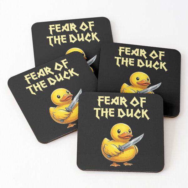 Item preview, Fear of the Duck - Killer Duckling | Dark Humor designed and sold by Planet Utoppia.