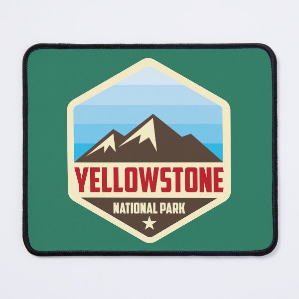 Item preview, Yellowstone National Park Vintage Sunset Adventure Retro Wildlife Design designed and sold by MerlinWear.
